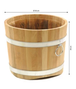 Küferei Kardos Robinienkübel, Rund -Biohort Verkäufe 1709096 WE BG 001 KuefereiKardosRobinienkuebelrund