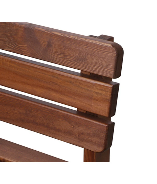 Holzbank Tessin, 3-Sitzer 4 Holzbank Tessin, 3-Sitzer – Bild 2