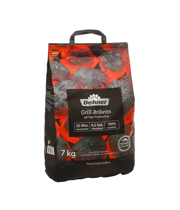 Dehner Premium Grillbriketts, 7 Kg 3 Dehner Premium Grillbriketts, 7 Kg