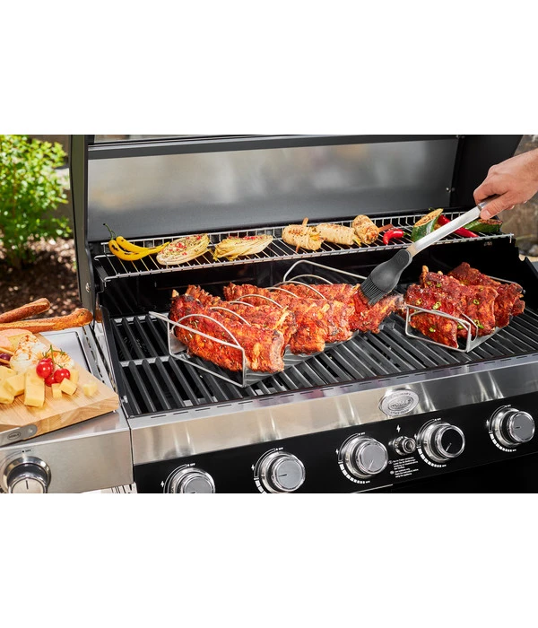 Rösle Braten-/ Rippchenhalter, Klein 4 Rösle Braten-/ Rippchenhalter, Klein – Bild 2