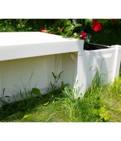 KHW Kunststoff-Gartenbank Berlin -Biohort Verkäufe 2547339 WE DE 003 BankBerlinweiss