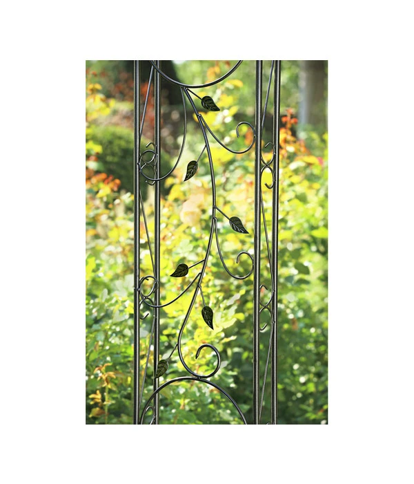 Dehner Metall-Rosenbogen Cornwall, Ca. B118/H236/T31 Cm 4 Dehner Metall-Rosenbogen Cornwall, Ca. B118/H236/T31 Cm – Bild 2