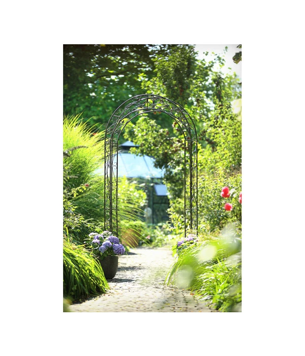 Dehner Metall-Rosenbogen Cornwall, Ca. B118/H236/T31 Cm 5 Dehner Metall-Rosenbogen Cornwall, Ca. B118/H236/T31 Cm – Bild 3