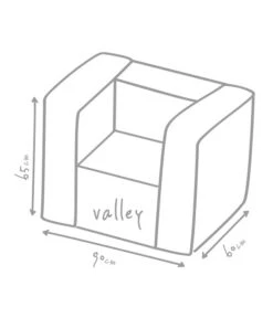 Outbag Outdoor-Sitzsack Valley Plus -Biohort Verkäufe 3456324 WE DE 002 ValleyPlusAnthrazit