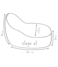 Outbag Outdoor-Sitzsack Slope XL Skin 7 Outbag Outdoor-Sitzsack Slope XL Skin -Biohort Verkäufe 3466166 WE DE 002 SlopeSkinKieselXl