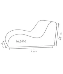 Outbag Outdoor-Sitzsack Wave Deluxe Skin -Biohort Verkäufe 3502218 WE DE 002 WaveSkinKiesel