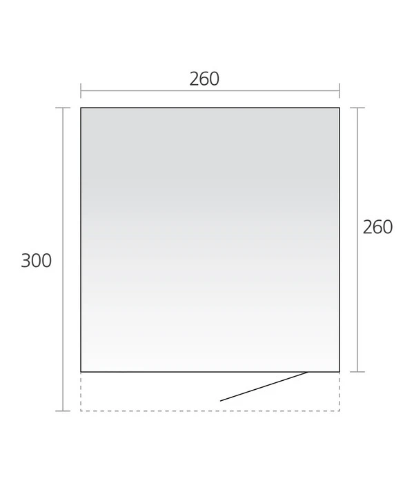Biohort Gerätehaus AvantGarde® A7, Ca. B260/H217/T300 Cm 5 Biohort Gerätehaus AvantGarde® A7, Ca. B260/H217/T300 Cm – Bild 3