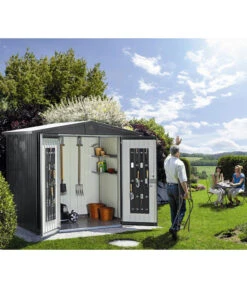 Biohort Gerätehaus Europa 5, Ca. B336/H209/T248 Cm 14 Biohort Gerätehaus Europa 5, Ca. B336/H209/T248 Cm -Biohort Verkäufe 3661303 WE MO 003 BiohortGeraetehausEuropa5