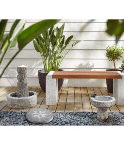 Dehner Granit-Kompassstein, Schwarz/grau, Ca. Ø40/4 Cm -Biohort Verkäufe 3710902 WE MO 002 DehnerGranitKompasssteinschwarzgrau