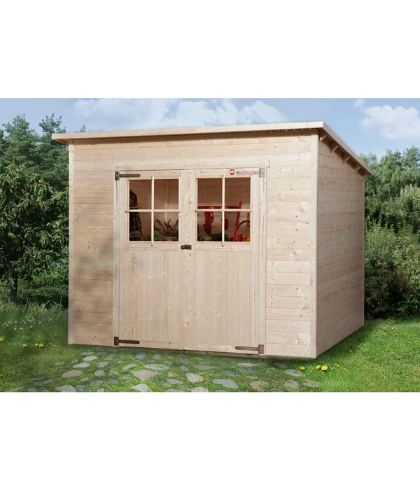 Weka Gartenhaus 325 Gr.3, Ca. B256/H225/T243 Cm 3 Weka Gartenhaus 325 Gr.3, Ca. B256/H225/T243 Cm