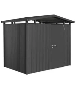 Biohort Metallgerätehaus Panorama® P2, Dunkelgrau