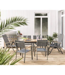 Dehner Gartenmöbelset Colmar 1, 7-teilig -Biohort Verkäufe 4140711 WE MO 001 GartenmoebelsetColmar