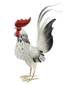 Dehner Metall-Hahn Jakob, Ca. B42,5/H50/T16 Cm