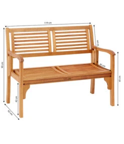 Dehner Klappbank Douglas, 2-Sitzer -Biohort Verkäufe 4216784 WE BG 001 KlappbankDouglas