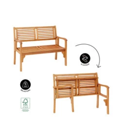 Dehner Klappbank Douglas, 2-Sitzer -Biohort Verkäufe 4216784 WE IG FS 001 DehnerKlappbankDouglas2Sitzer