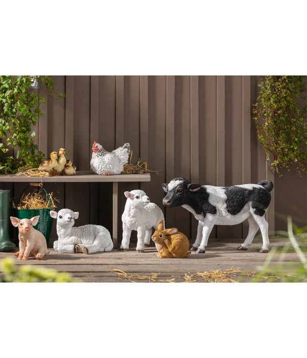 Dehner Polyresin Kalb 4 Dehner Polyresin Kalb – Bild 2