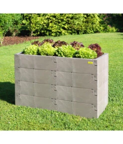 Juwel Hochbeet Timber 4-reihig, Ca. B130/H80/T60 Cm -Biohort Verkäufe 4268421 WE MO 002 HochbeetTimber4Reihig