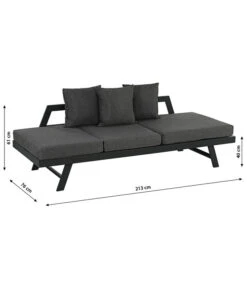 Dehner Funktionsliege Seattle -Biohort Verkäufe 4407318 WE BG 001 BankLiegeSeattleNeu