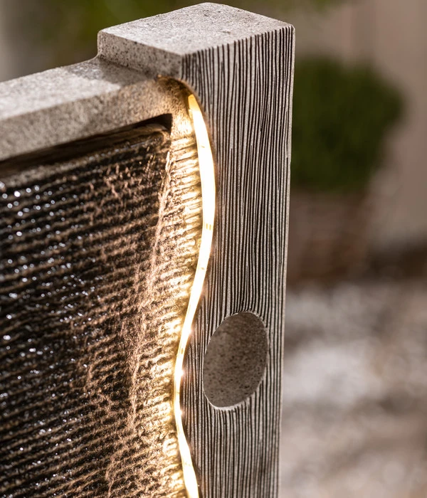 Dehner Polyresin-Gartenbrunnen Eclipse, Ca. H100 Cm 9 Dehner Polyresin-Gartenbrunnen Eclipse, Ca. H100 Cm – Bild 7