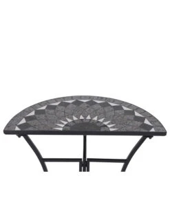 Siena Garden Mosaiktisch Como Halbrund, Ca. B35/H71/T70 Cm 14 Siena Garden Mosaiktisch Como Halbrund, Ca. B35/H71/T70 Cm -Biohort Verkäufe 4498796 WE DE 001 TischComoH71cm