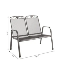 MWH Metall-Bank Savoy, 2-Sitzer 11 MWH Metall-Bank Savoy, 2-Sitzer -Biohort Verkäufe 5312871 WE BG 001 MwhMetallBankSavoy2SitzerMetallBankSavoy2Sitzer2