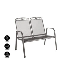 MWH Metall-Bank Savoy, 2-Sitzer 10 MWH Metall-Bank Savoy, 2-Sitzer -Biohort Verkäufe 5312871 WE IG 001 MetallBankSavoy2Sitzer