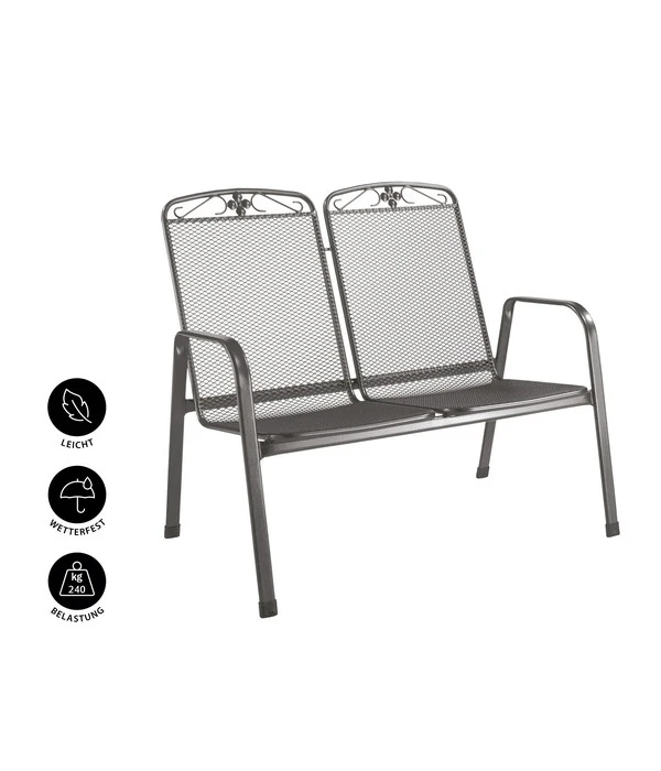 MWH Metall-Bank Savoy, 2-Sitzer 6 MWH Metall-Bank Savoy, 2-Sitzer – Bild 4