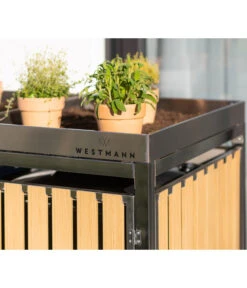 Westmann Mülltonnenbox 240 L, Ca. B134/H125/T84 Cm -Biohort Verkäufe 6610679 WE DE 008 50NorthMuelltonnenbox done