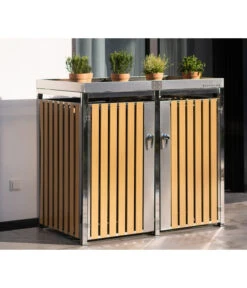 Westmann Mülltonnenbox 240 L, Ca. B134/H125/T84 Cm -Biohort Verkäufe 6610679 WE MO 001 50NorthMuelltonnenbox done