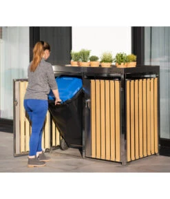 Westmann Mülltonnenbox 240 L, Ca. B134/H125/T84 Cm -Biohort Verkäufe 6610679 WE MO 005 50NorthMuelltonnenbox done