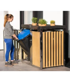 Westmann Mülltonnenbox 240 L, Ca. B134/H125/T84 Cm -Biohort Verkäufe 6610679 WE MO 006 50NorthMuelltonnenbox done