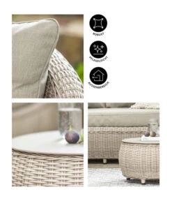 Dehner Lounge Bari, 2-teilig -Biohort Verkäufe 6657381 WE IG 001 DehnerLoungeBari2teilig