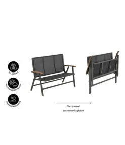 Dehner Klappbank Colmar, 2-Sitzer 9 Dehner Klappbank Colmar, 2-Sitzer -Biohort Verkäufe 6701692 WE IG 001 DehnerKlappbankColmar2Sitzer