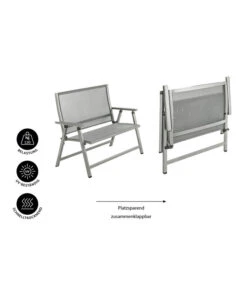 Dehner Klappbank Chicago, 2-Sitzer -Biohort Verkäufe 6701783 WE IG 001 KLAPPBANKCHICAGO