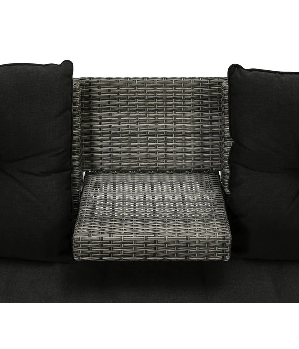 Dehner Flecht-Truhenbank Föhr, 3-Sitzer 13 Dehner Flecht-Truhenbank Föhr, 3-Sitzer – Bild 11