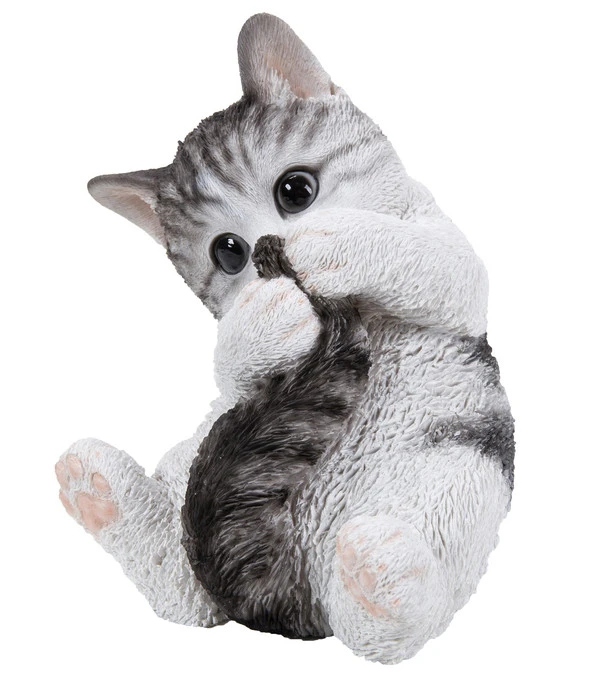 Dehner Polyresin-Kätzchen, Spielend 3 Dehner Polyresin-Kätzchen, Spielend