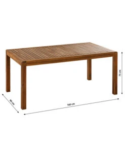 Dehner Gartentisch Lima, Ca. B160/H75/T90 Cm -Biohort Verkäufe 6708713 WE BG 001 TischLima