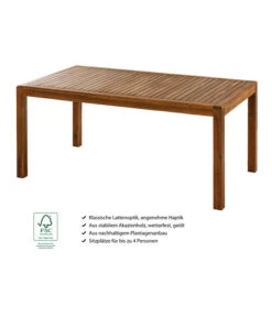 Dehner Gartentisch Lima, Ca. B160/H75/T90 Cm -Biohort Verkäufe 6708713 WE IG 001 TischLima