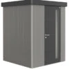 Biohort Gerätehaus Neo A, Quarzgrau/dunkelgrau -Biohort Verkäufe 6715809 WE FS 001 BiohortGeraetehausNeo