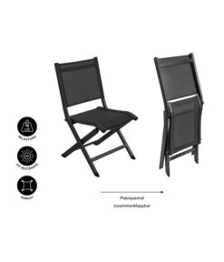 Dehner Klappstuhl Chicago 17 Dehner Klappstuhl Chicago -Biohort Verkäufe 6721054 WE IG 001 BALKONKLAPPSTUHLCHICAGOSchwarz