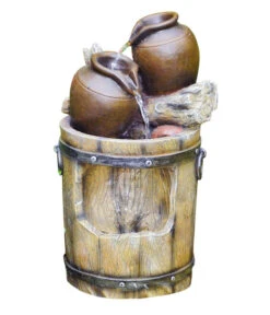 Granimex Polyresin-Gartenbrunnen Barril