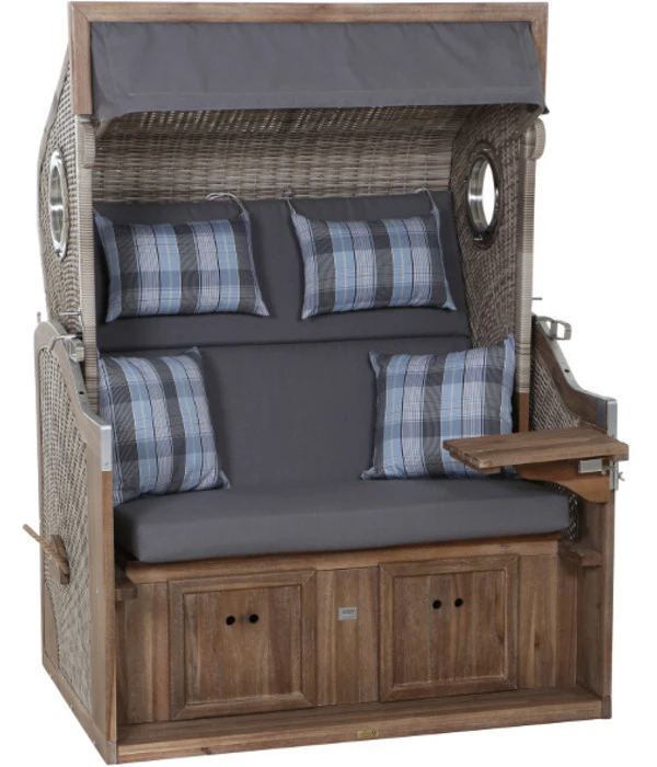 DeVries Strandkorb Greenline 175 3 DeVries Strandkorb Greenline 175