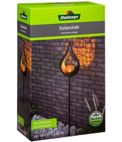Dehner Solarstab Hammerschlag, Ca. B18/H117/T8 Cm 7 Dehner Solarstab Hammerschlag, Ca. B18/H117/T8 Cm -Biohort Verkäufe 6869499 WE DE 002 DehnerSolarstabHammerschlag