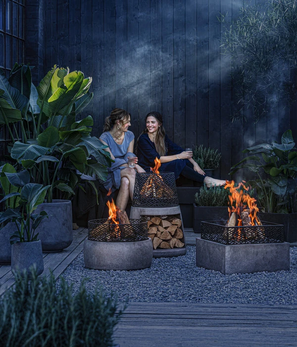 Feuerschale Gran Canaria, Ca. Ø54/H72 Cm 5 Feuerschale Gran Canaria, Ca. Ø54/H72 Cm – Bild 3