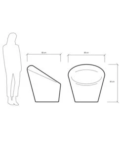 Farmet Kunststoff-Gartensessel Happy -Biohort Verkäufe 6884456 WE DE 001 Sesselhappyelfenbein