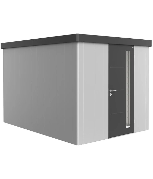 Biohort Gerätehaus Neo 4B, Silber/dunkelgrau 3 Biohort Gerätehaus Neo 4B, Silber/dunkelgrau