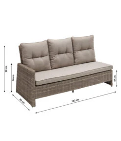 Dehner Geflechtlounge Bologna, 5-teilig 29 Dehner Geflechtlounge Bologna, 5-teilig -Biohort Verkäufe 6903447 WE BG 001 LoungeBologna korrektur