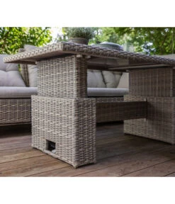 Dehner Geflechtlounge Bologna, 5-teilig 26 Dehner Geflechtlounge Bologna, 5-teilig -Biohort Verkäufe 6903447 WE MO 003 LoungeBolognaNEU