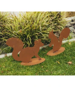 Ferrum Rost-Eichhörnchen Felix, Ca. H34 Cm 9 Ferrum Rost-Eichhörnchen Felix, Ca. H34 Cm -Biohort Verkäufe 6909873 WE MO 002 EichhoernchenFelixundPauline