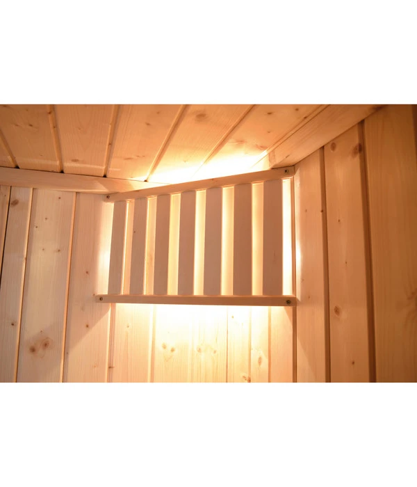 Weka Sauna Turku Mit Glastür Und Fenster Inkl. Ofen, Ca. B195/H205/T178 Cm 11 Weka Sauna Turku Mit Glastür Und Fenster Inkl. Ofen, Ca. B195/H205/T178 Cm – Bild 9